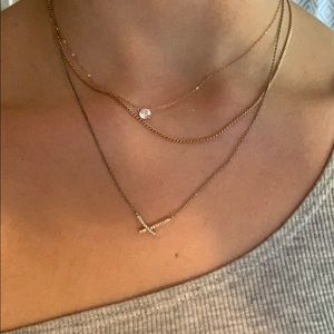 Gold plated necklace